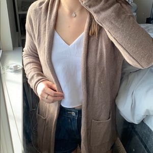 [XS] Brown Cardigan